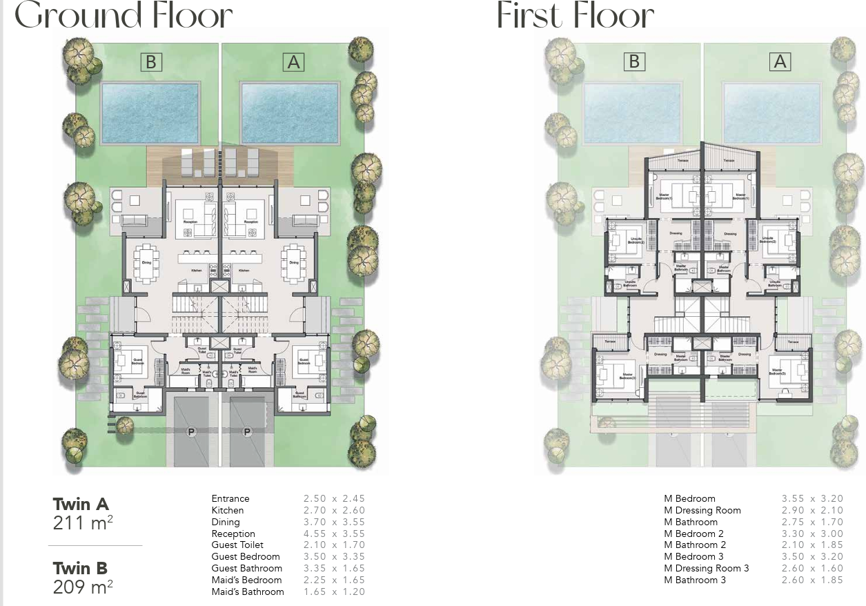 Floor plan for  at Azha