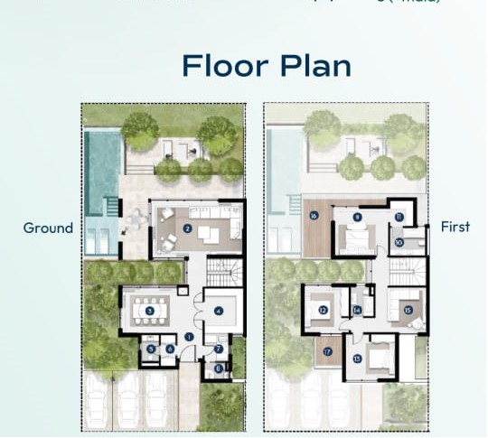 Floor plan for  at Solana