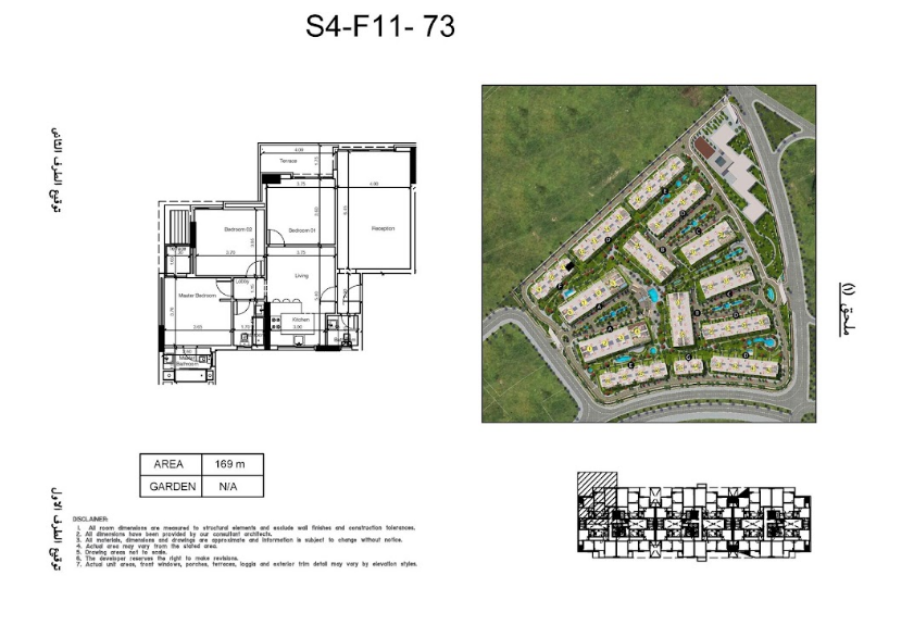 Floor plan for apartment at Scenario