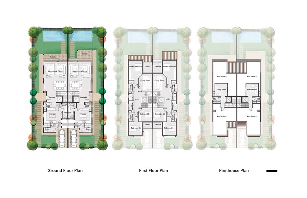 Floor plan for  at Palm Hills New Cairo