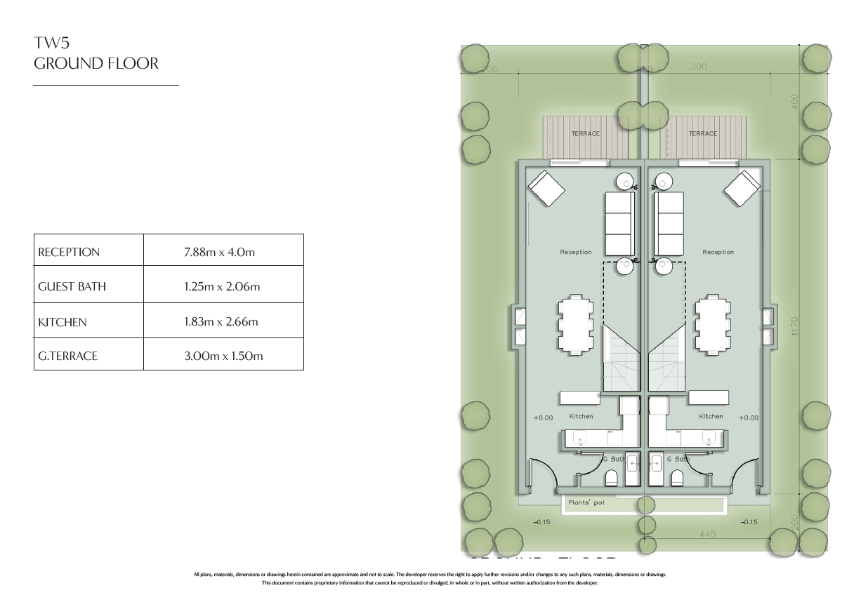 Floor plan for  at Il Monte Galala