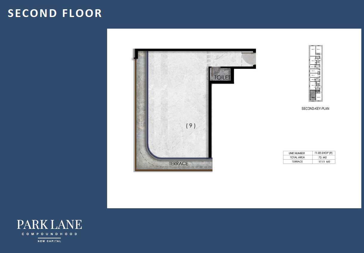 Floor plan for  at Parklane