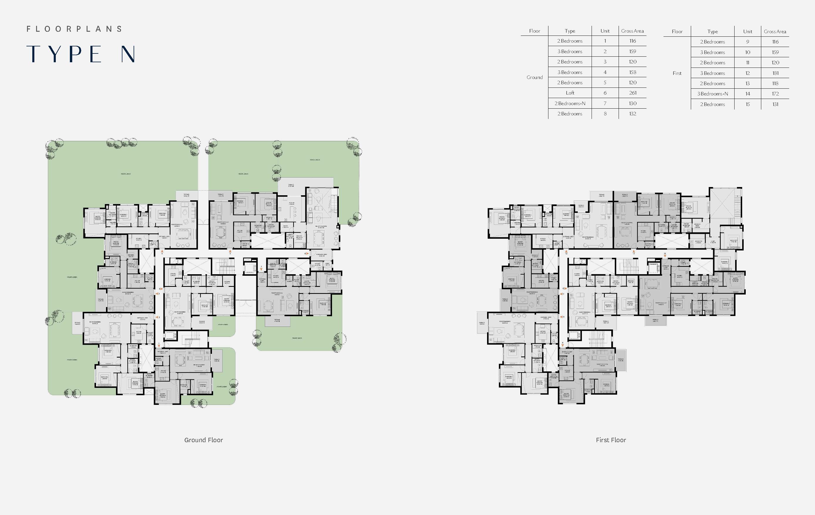 Floor plan for apartment at O West Orascom