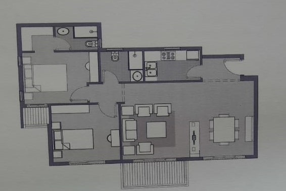 Floor plan for apartment at Dejoya Residence