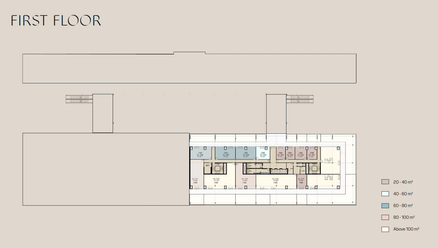 Floor plan for  at Capital avenue