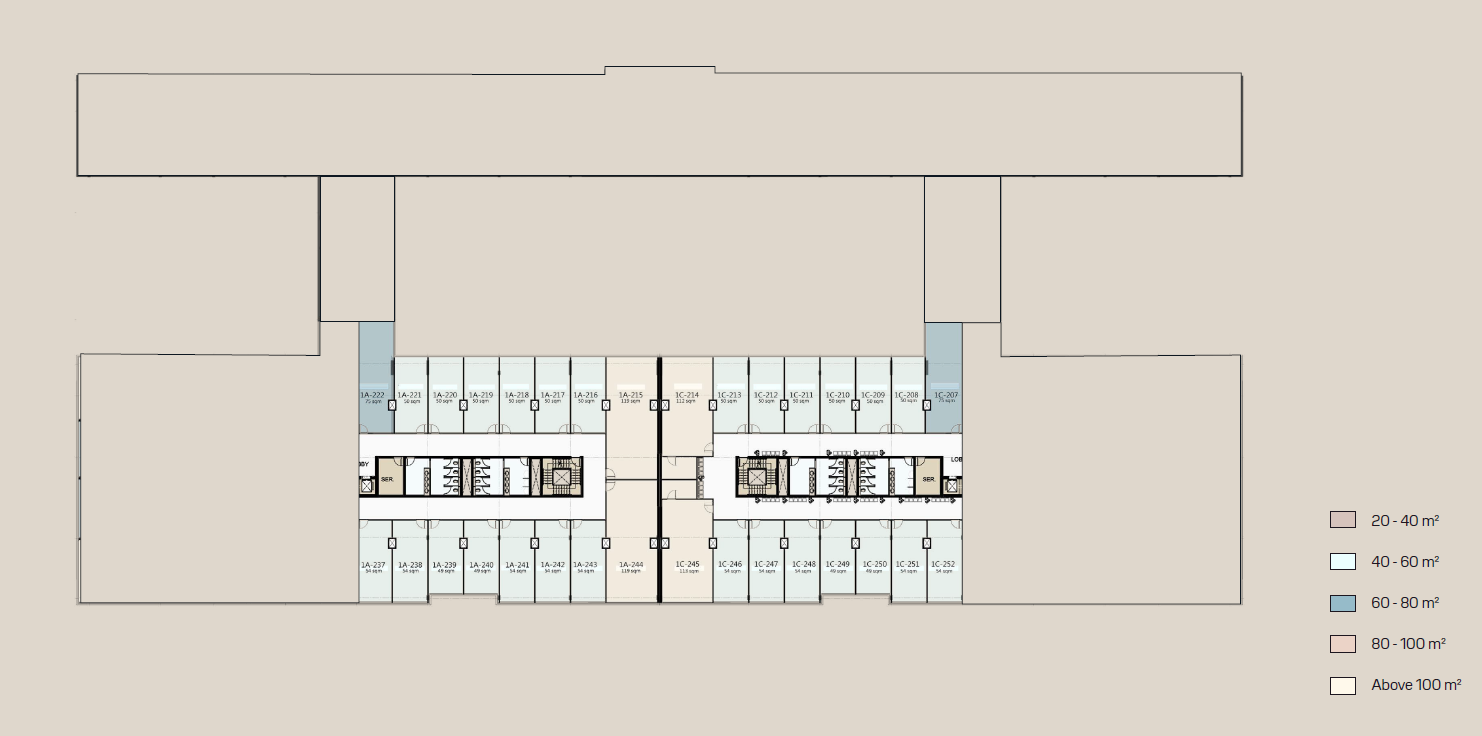 Floor plan for  at Capital avenue