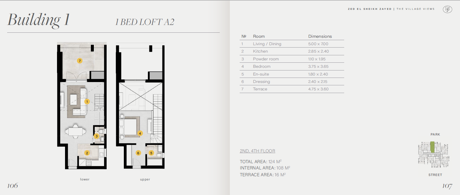 Floor plan for apartment at ZED