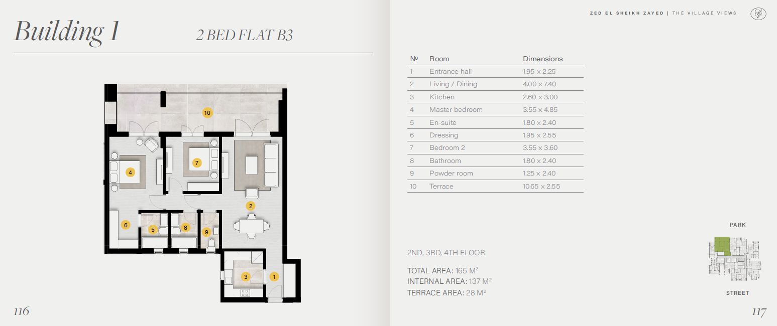 Floor plan for apartment at ZED