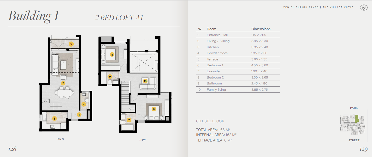 Floor plan for apartment at ZED