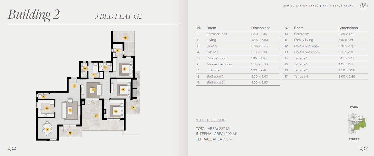 Floor plan for apartment at ZED