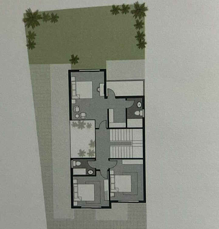 Floor plan for villa at Dejoya Villas