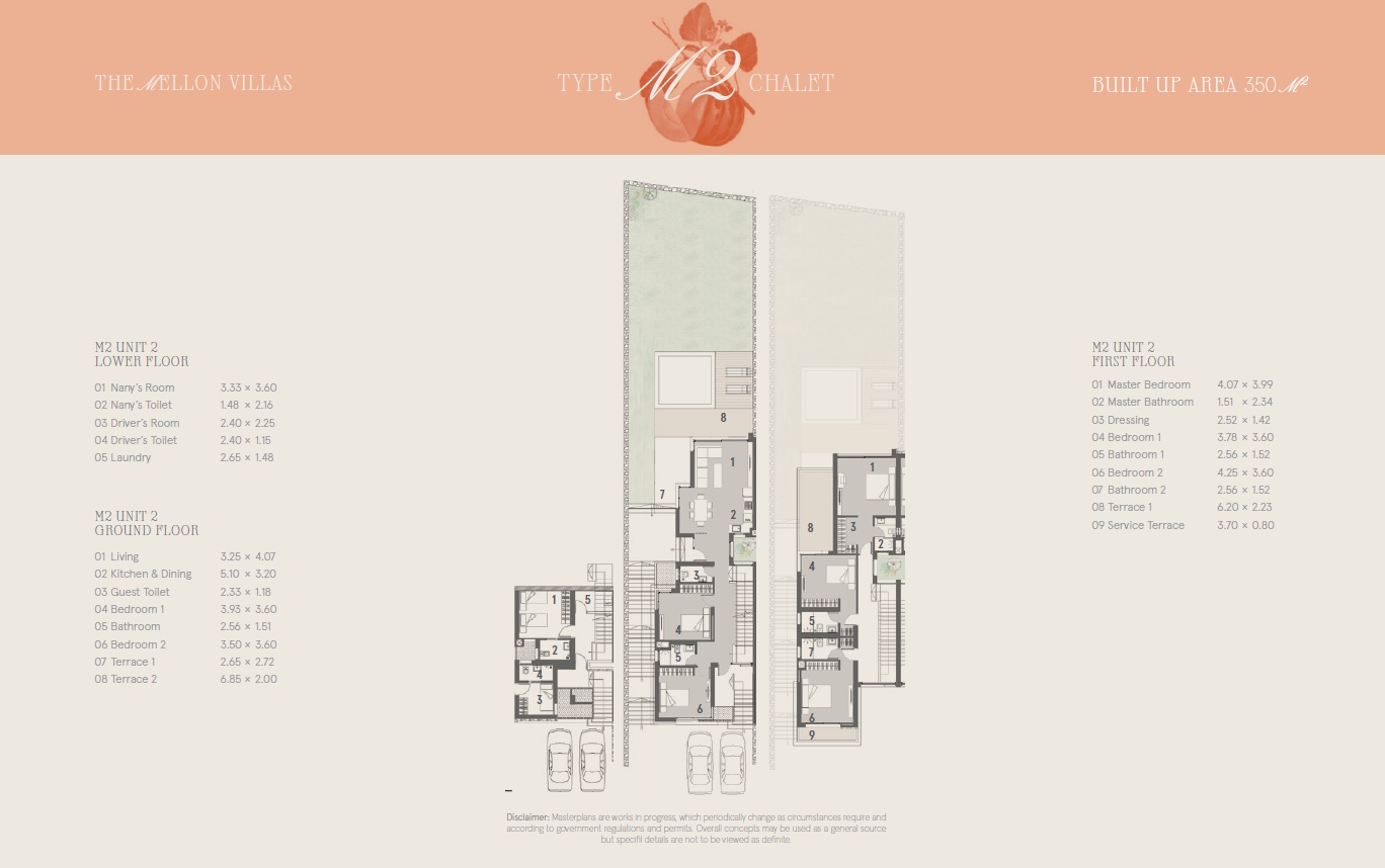 Floor plan for  at Marsa Baghush