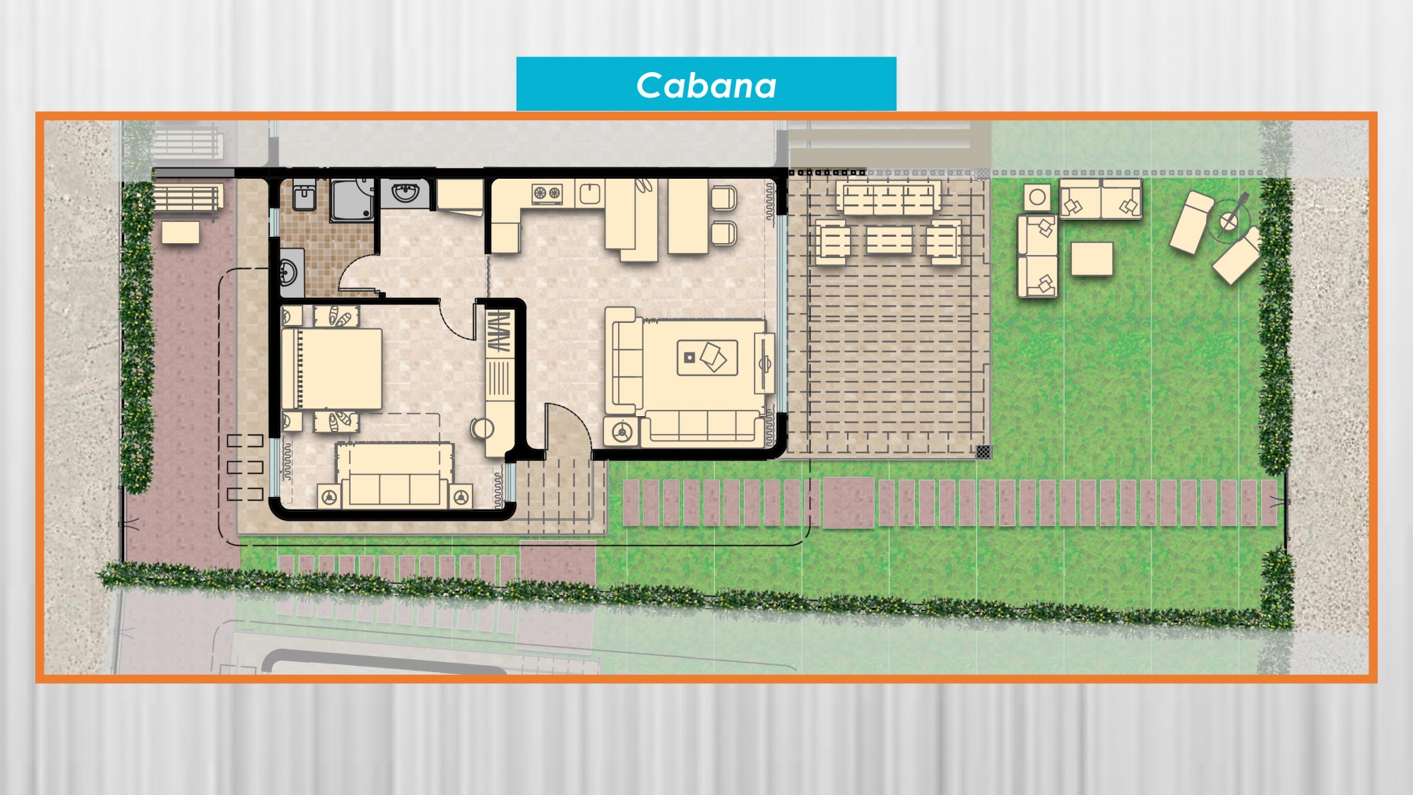 Floor plan for  at Bay 7 Sidi Heneish