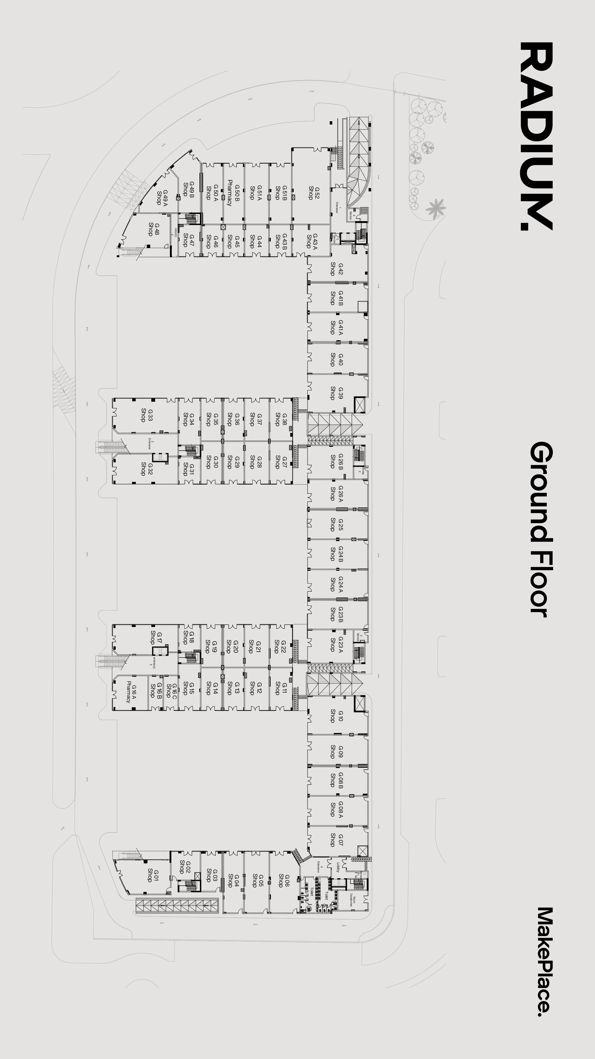 Floor plan for  at Radium