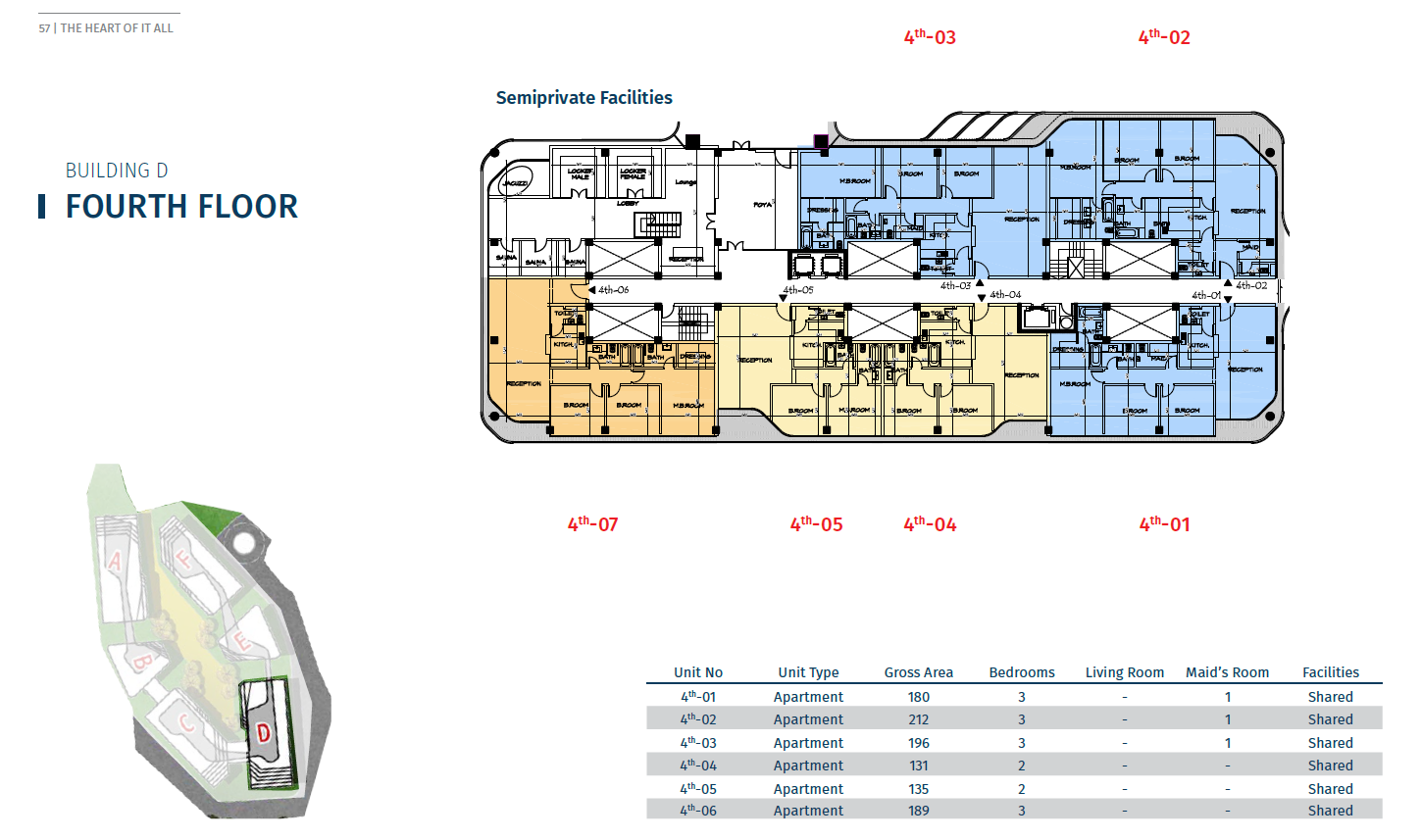 Floor plan for apartment at Bloomfields