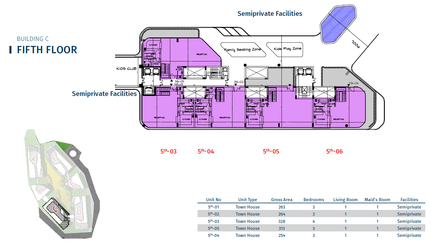 Floor plan for duplex at Bloomfields