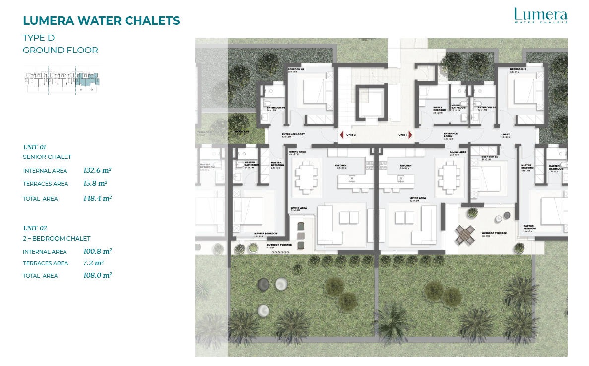 Floor plan for chalet at Solare