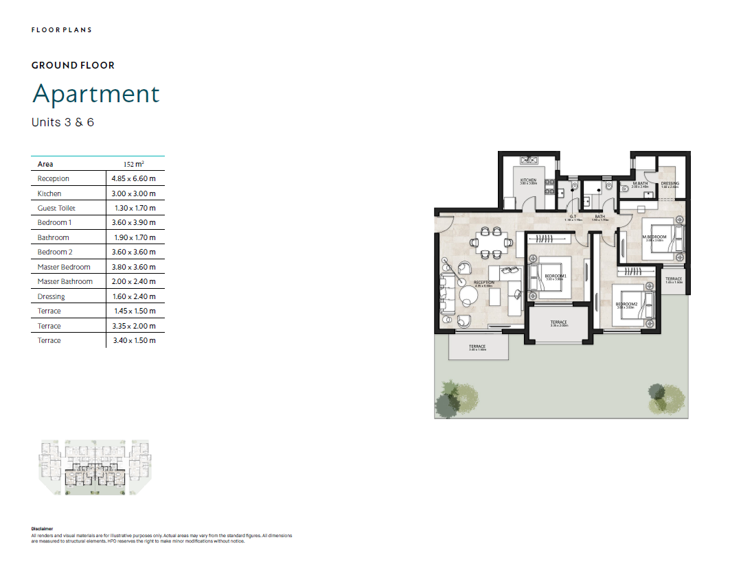 Floor plan for apartment at Garden Lakes