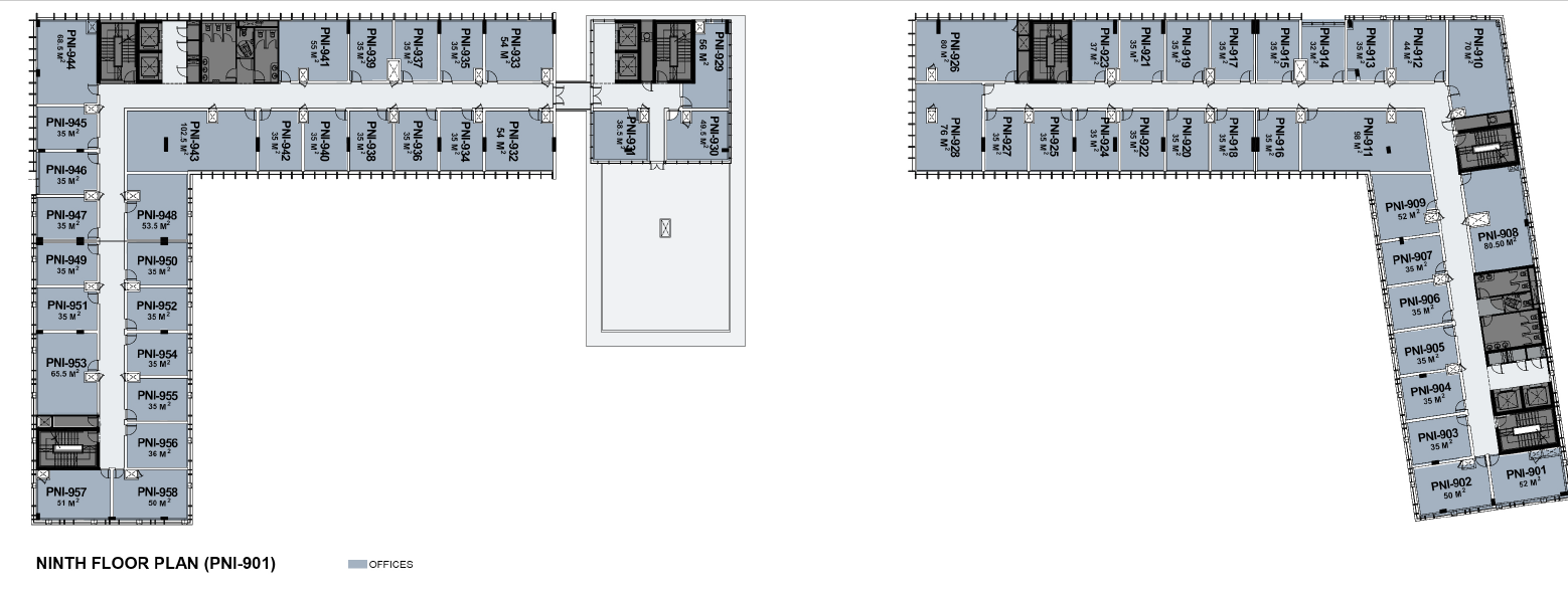 Floor plan for  at The Loft Plaza