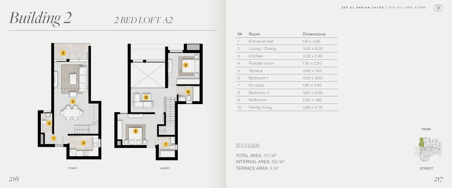 Floor plan for duplex at ZED