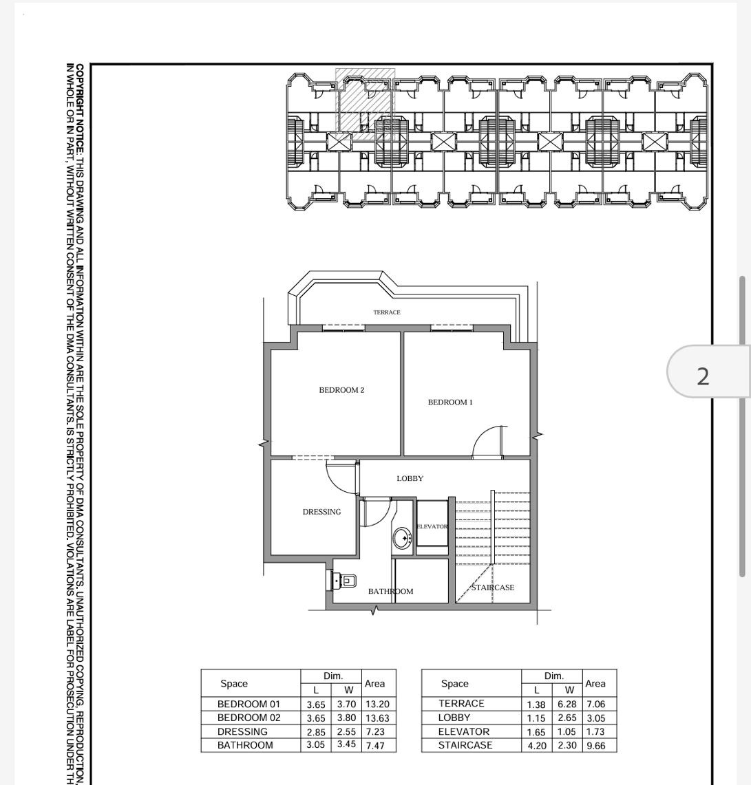 Floor plan for townhouse at Mountain View Chillout Park