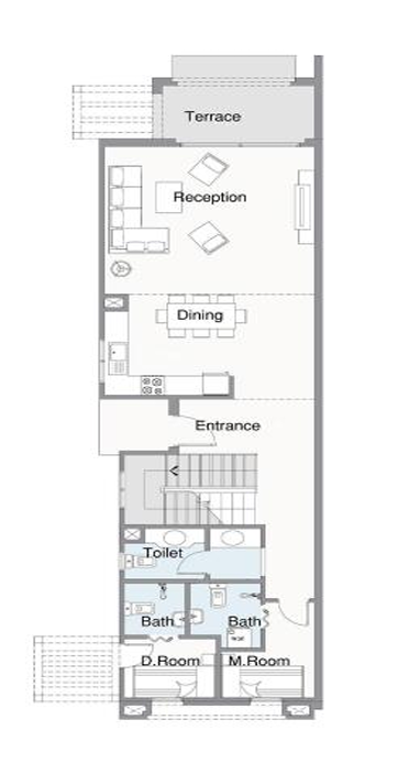Floor plan for  at Telal North Coast
