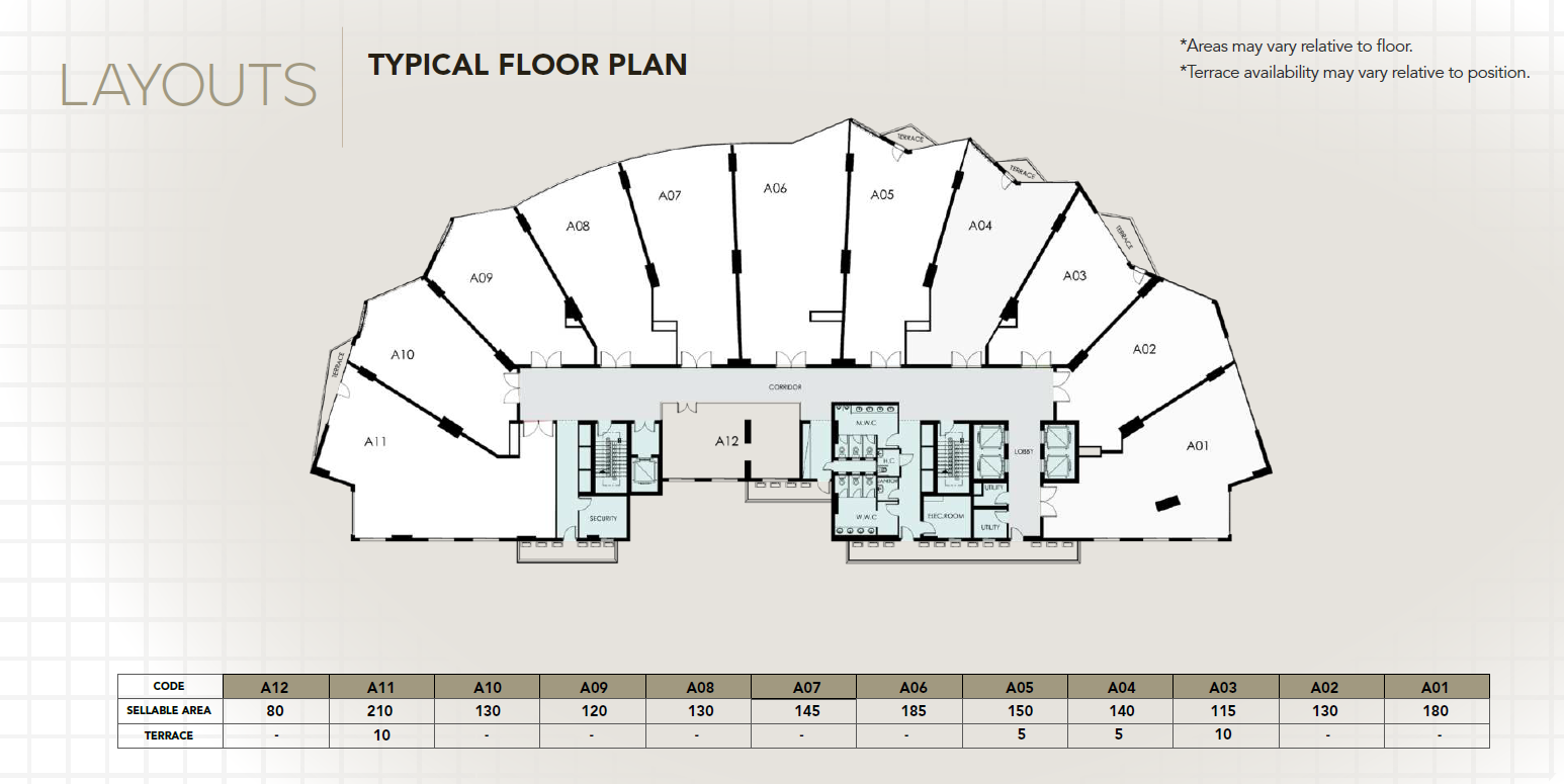 Floor plan for  at 41 Business District
