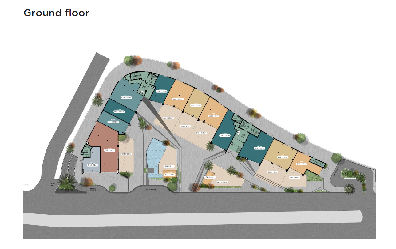 Floor plan for  at Central Avenue