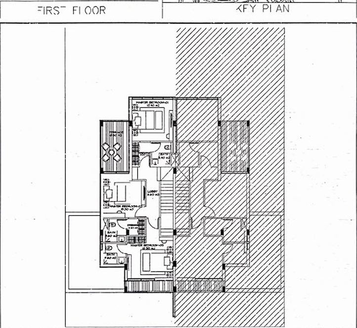 Floor plan for  at Azha North Coast