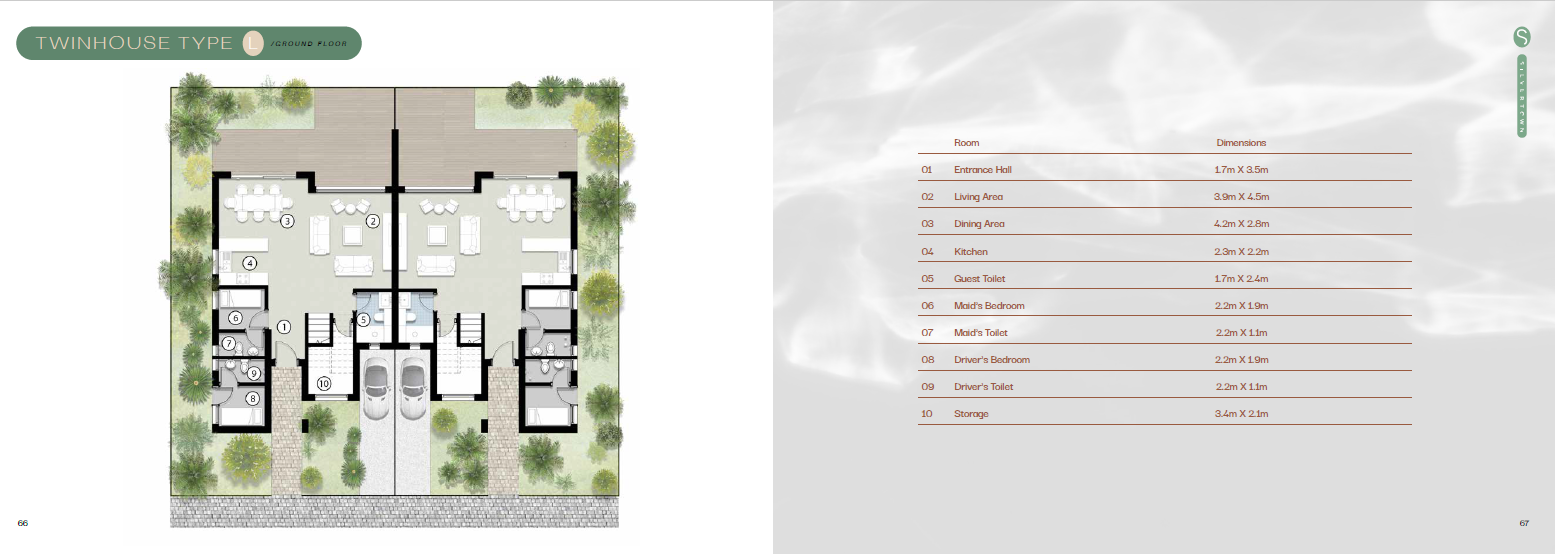 Floor plan for  at Silversands