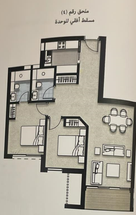 Floor plan for apartment at ZED East