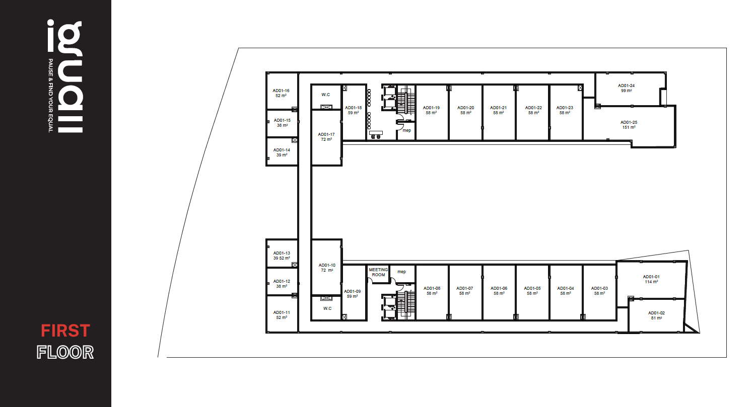 Floor plan for  at Iguall