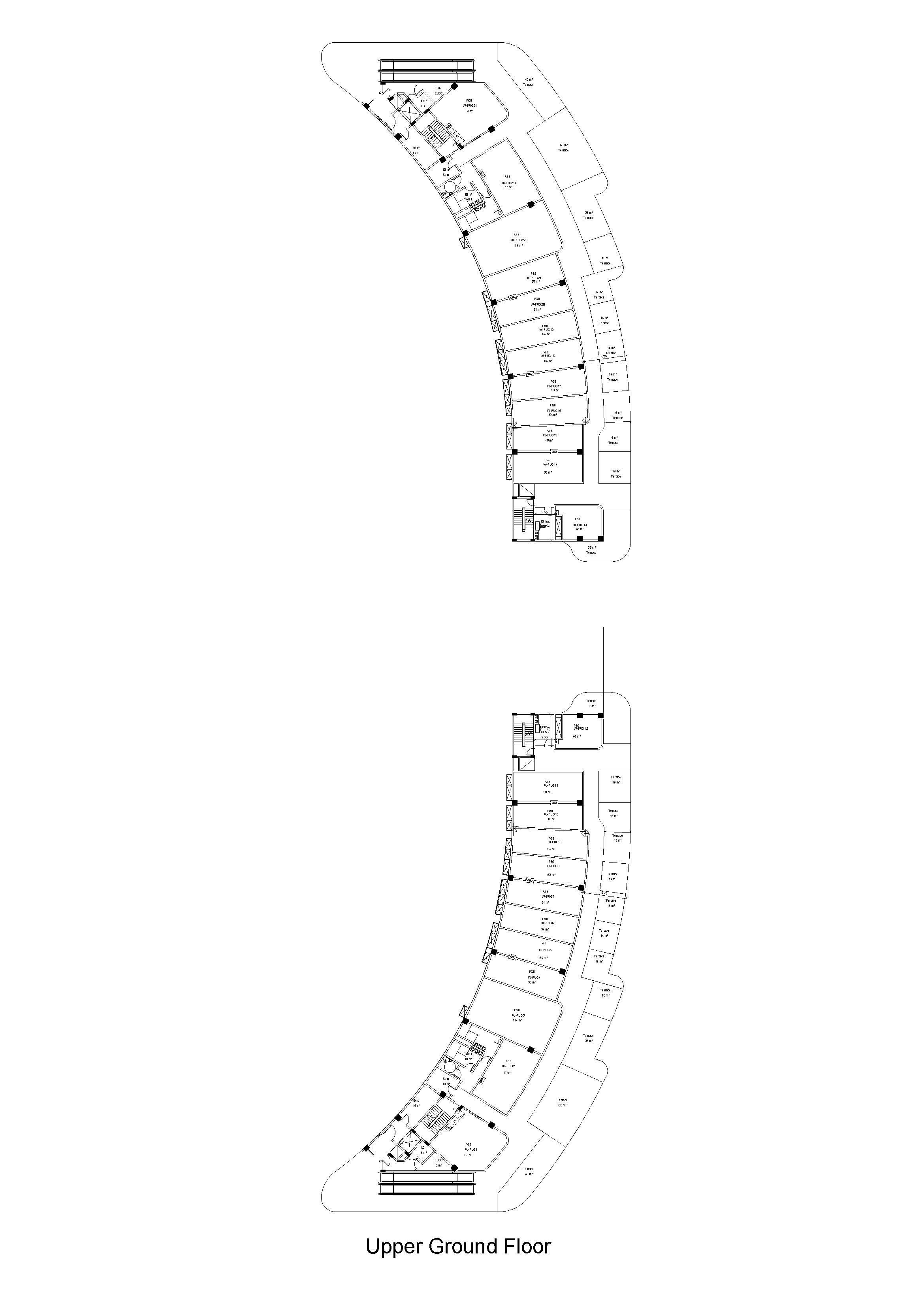 Floor plan for  at White Residence