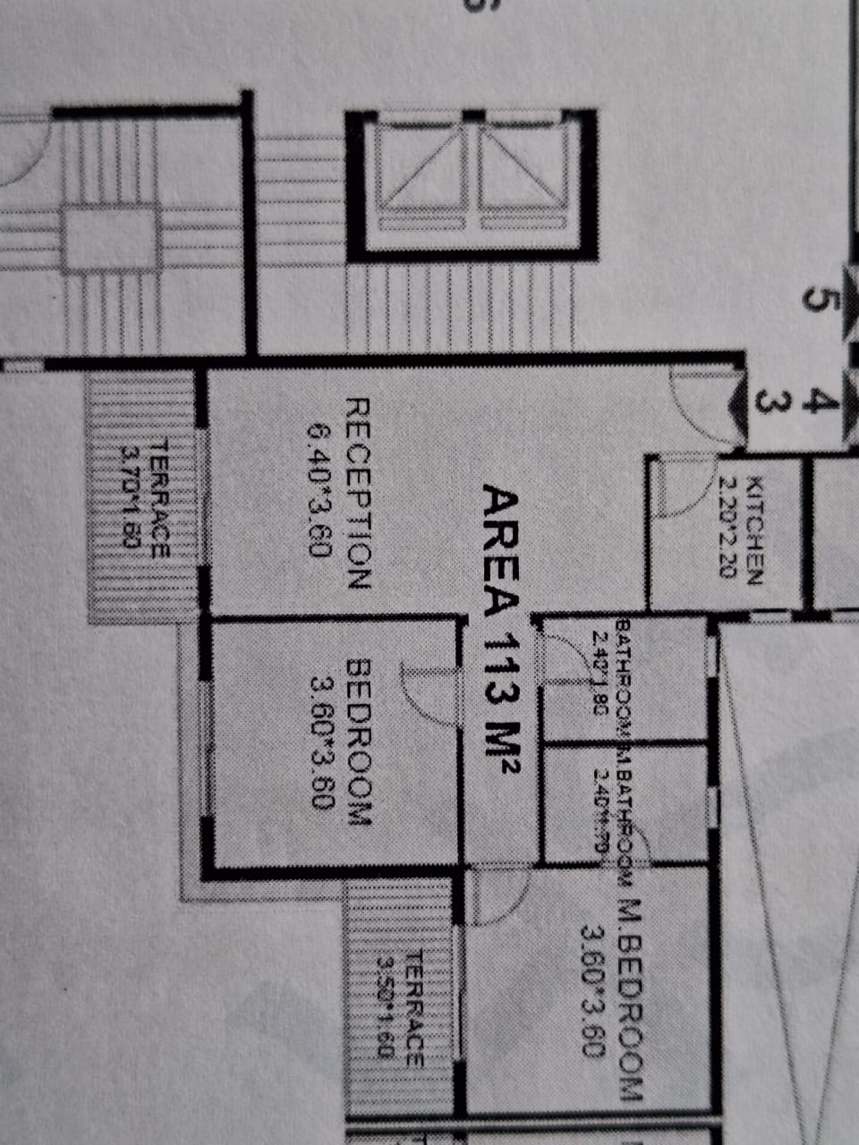 Floor plan for apartment at Il Bosco City