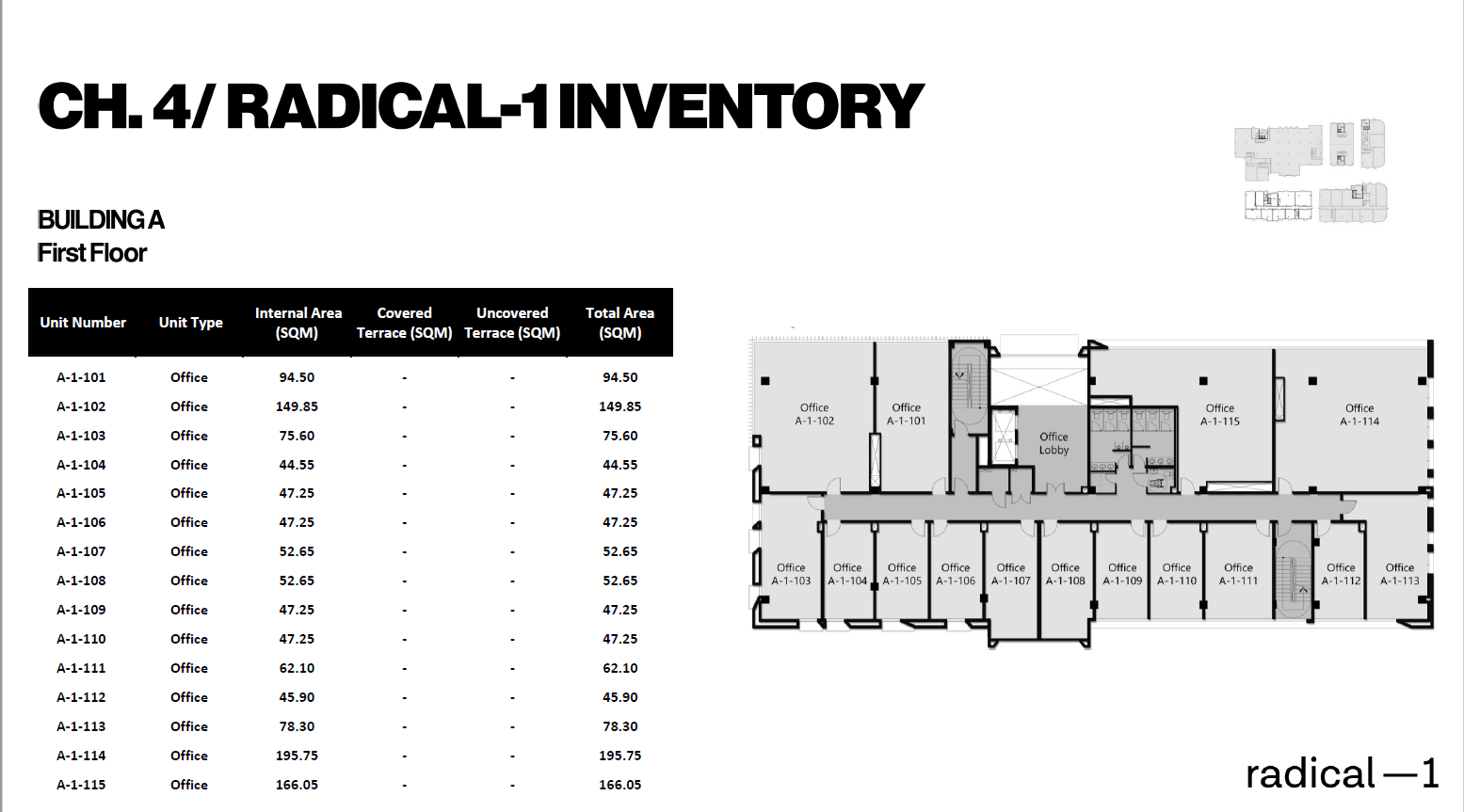 Floor plan for  at Il Bosco New Capital