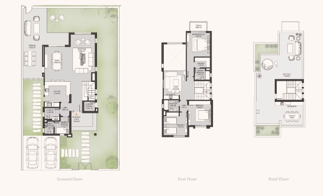 Floor plan for villa at O West Orascom
