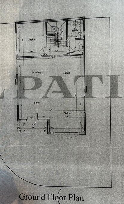 Floor plan for villa at El Patio 5 East