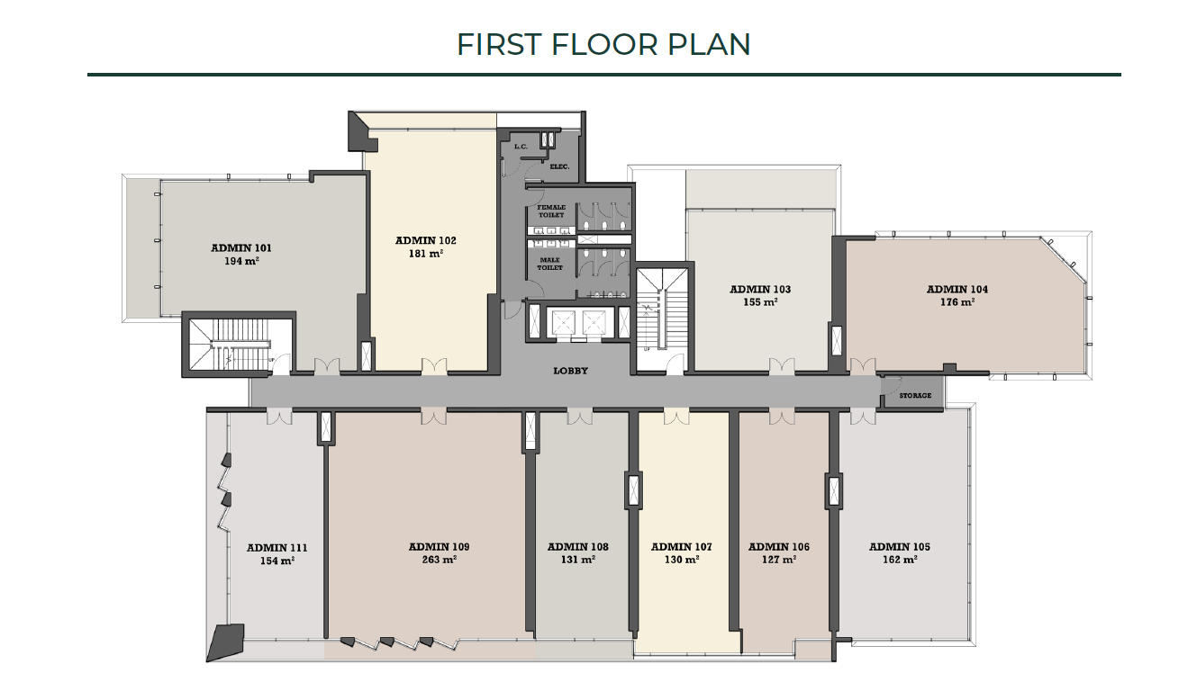 Floor plan for apartment at The View Waterway