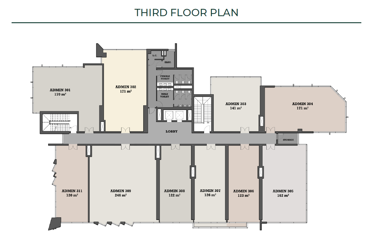 Floor plan for apartment at The View Waterway