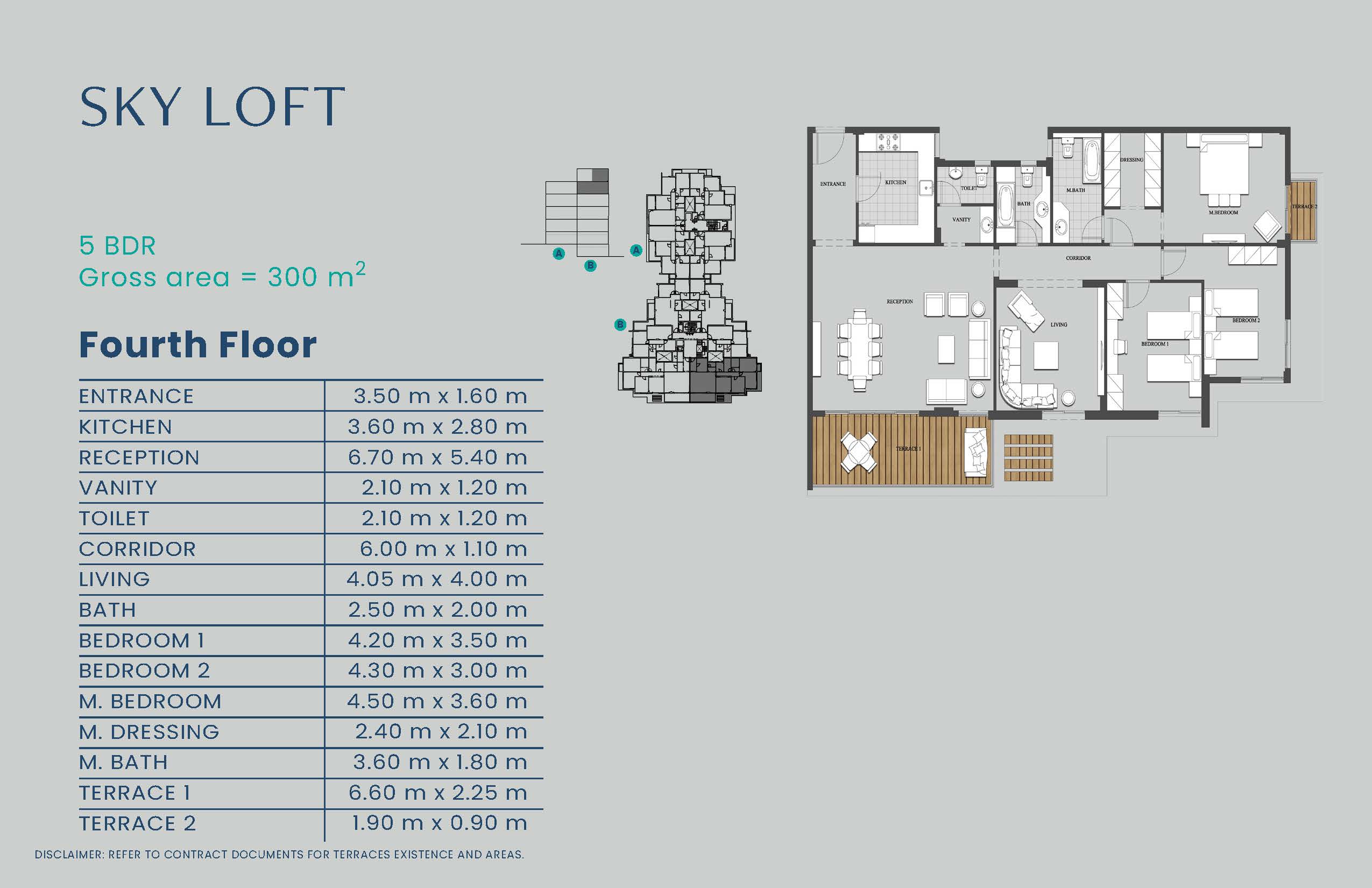Floor plan for penthouse at Mountain View iCity October