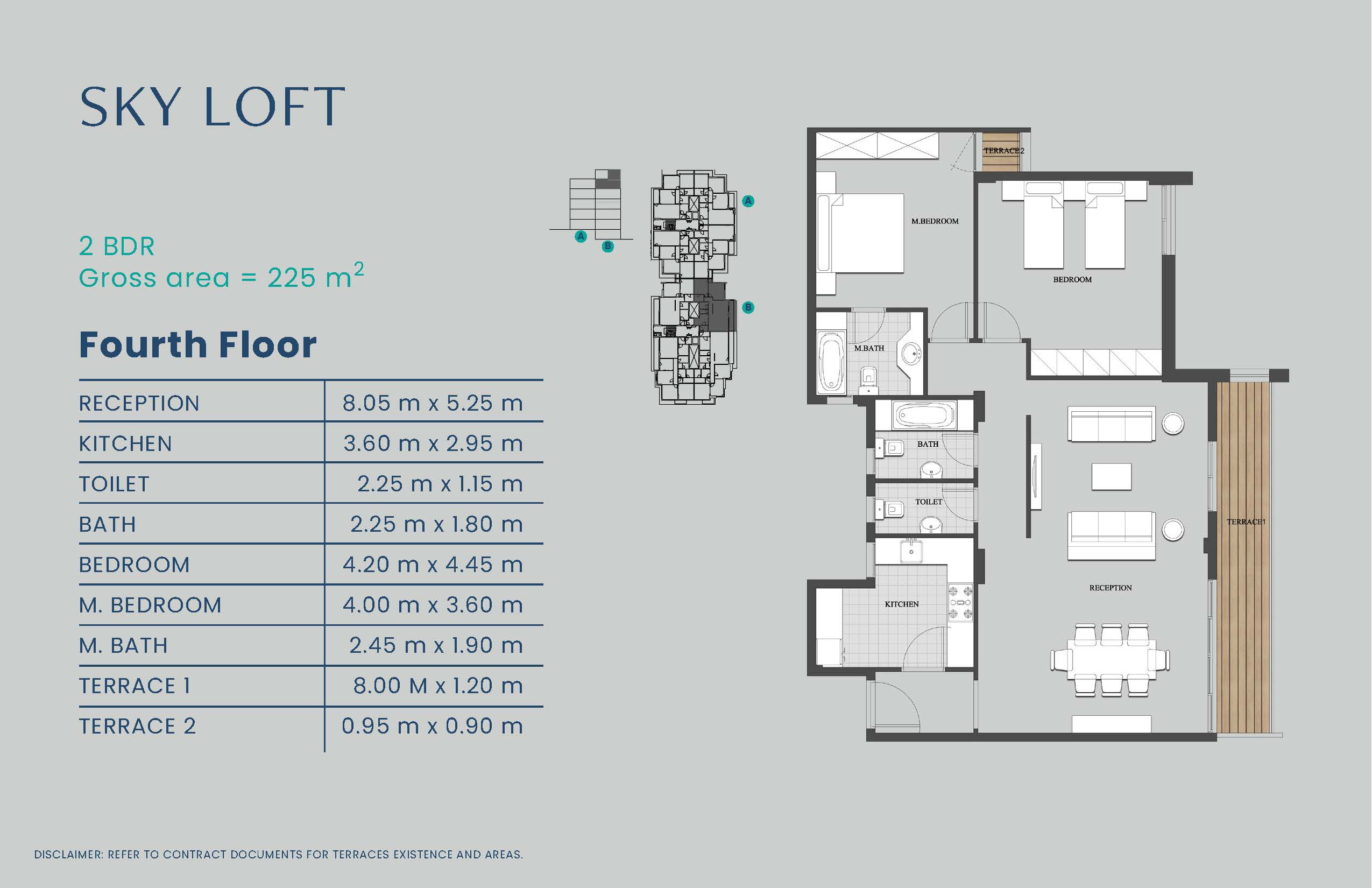 Floor plan for penthouse at Mountain View iCity October