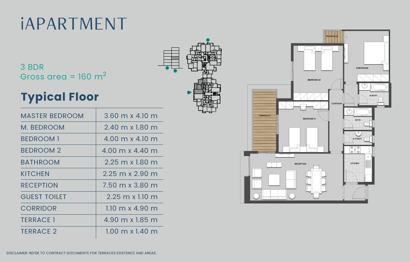 Floor plan for apartment at Mountain View iCity October