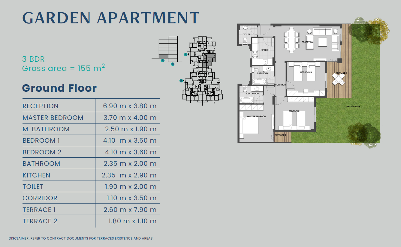 Floor plan for apartment at Mountain View iCity October