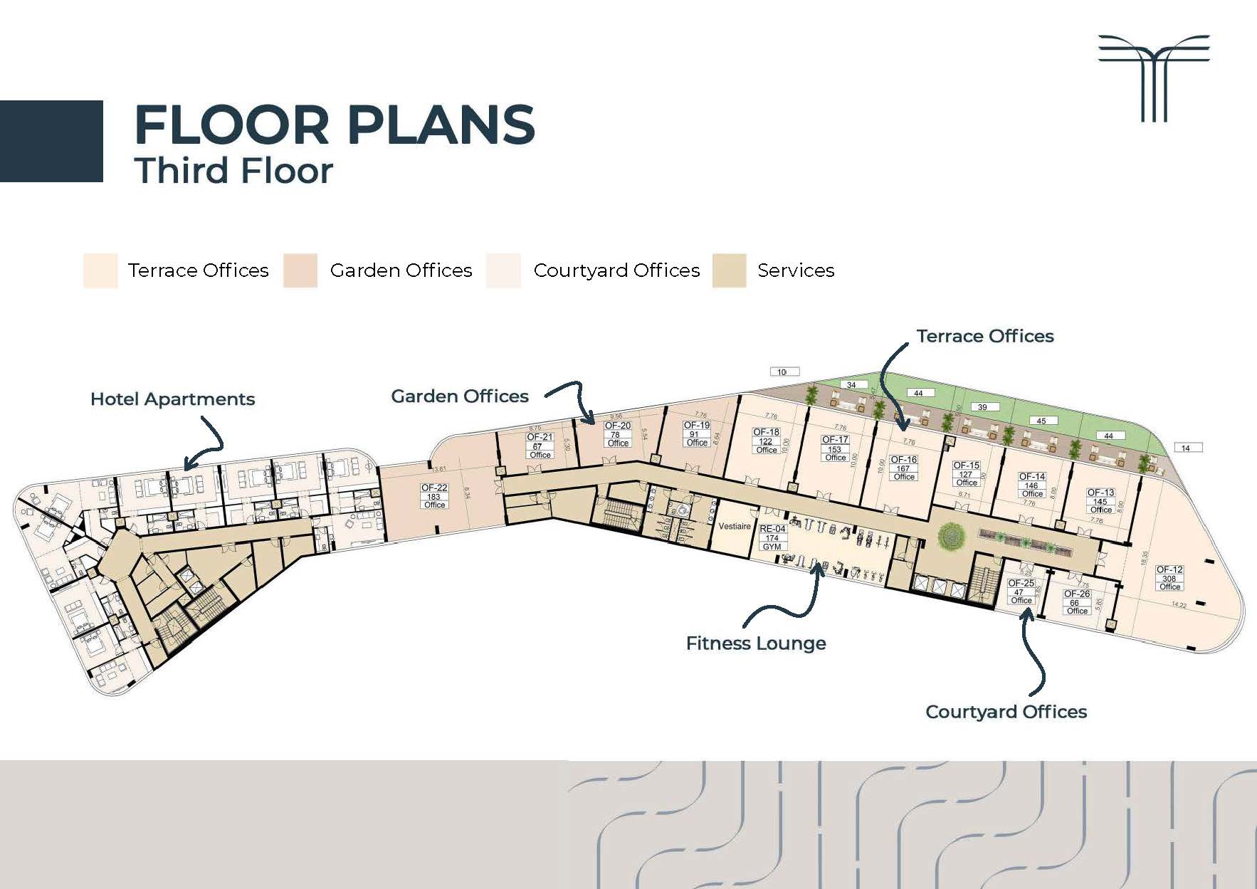 Floor plan for  at The Terraces