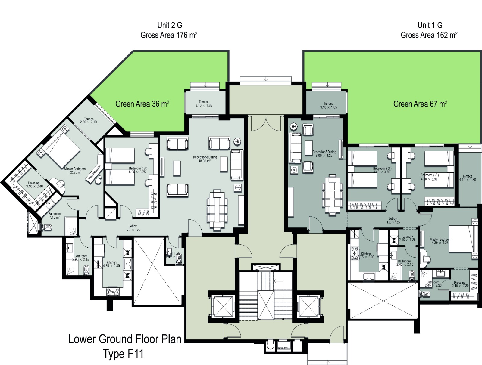 Floor plan for apartment at Ninety Avenue