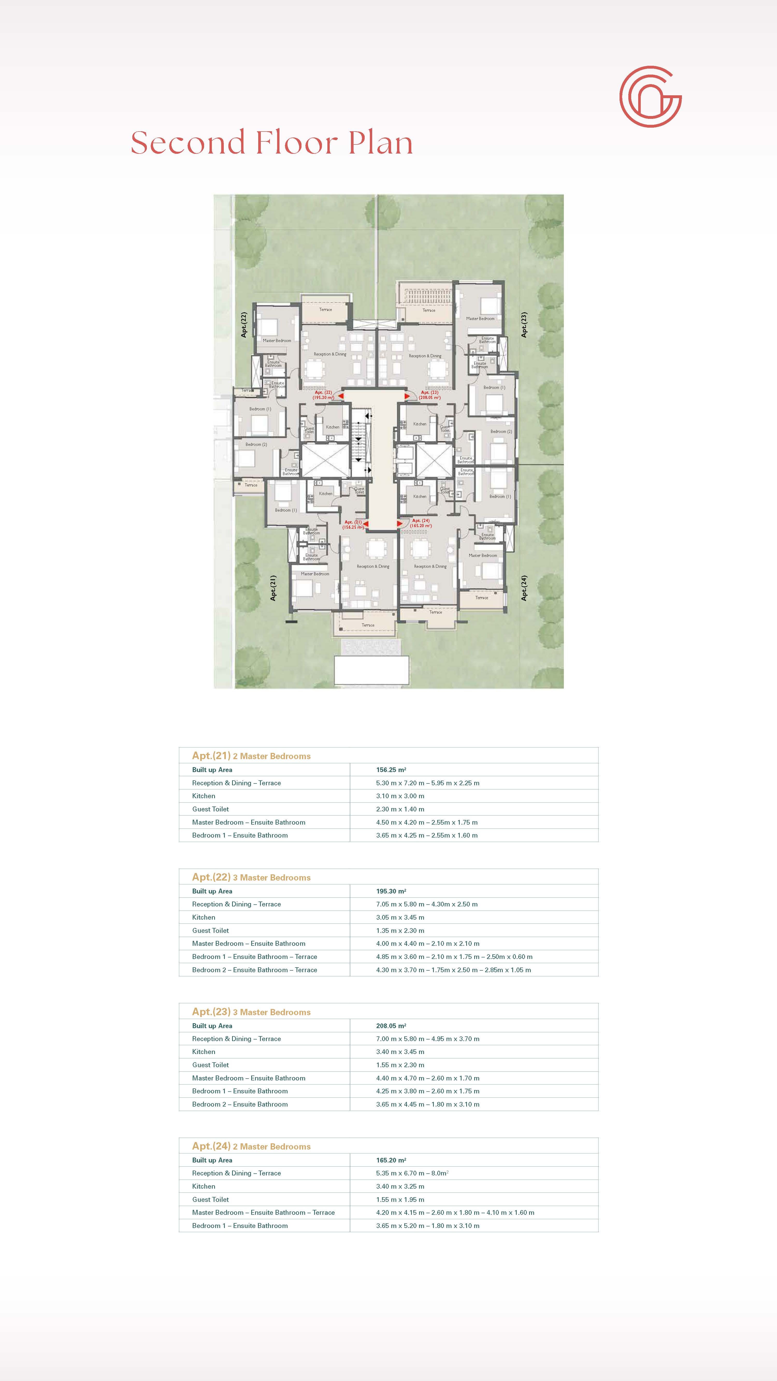 Floor plan for apartment at Capital Gardens