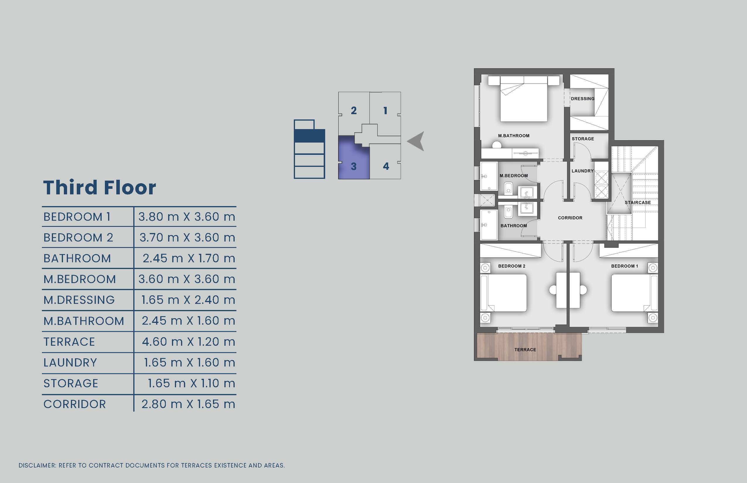 Floor plan for duplex at Mountain View iCity October