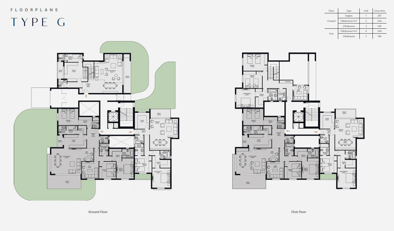 Floor plan for apartment at O West Orascom