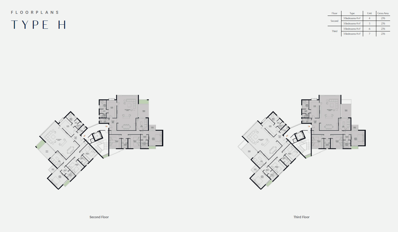 Floor plan for apartment at O West Orascom
