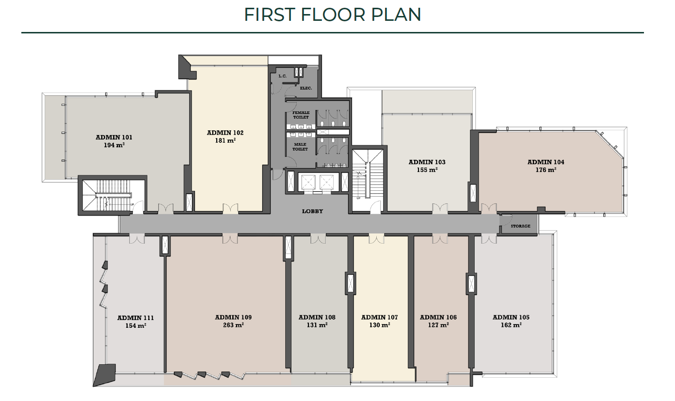 Floor plan for  at The View Waterway